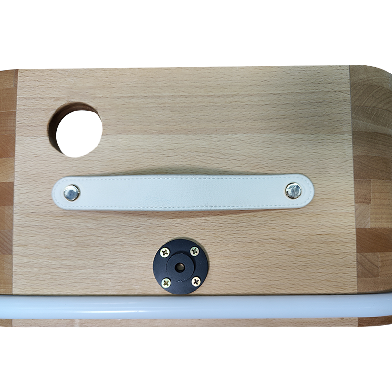 RCM-156T Photo Booth - Metal 15.6" Touch Screen Wood Grain Photobooth Kiosk