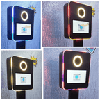 RCM156 Photo Booth - Open Air Photo Booth with 15.6 Inches Touch Screen