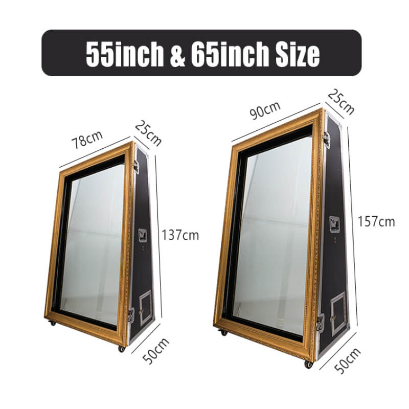 RIM550/650 Mirror Booth - Traditional Magic Selfie Mirror Photo Booth