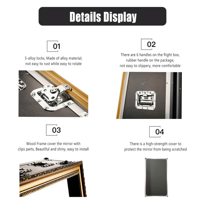 RIM550/650 Mirror Booth - Traditional Magic Selfie Mirror Photo Booth