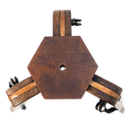 129W IPad Booth - Red Oak Vintage Wooden Photo Booth Shell for iPad