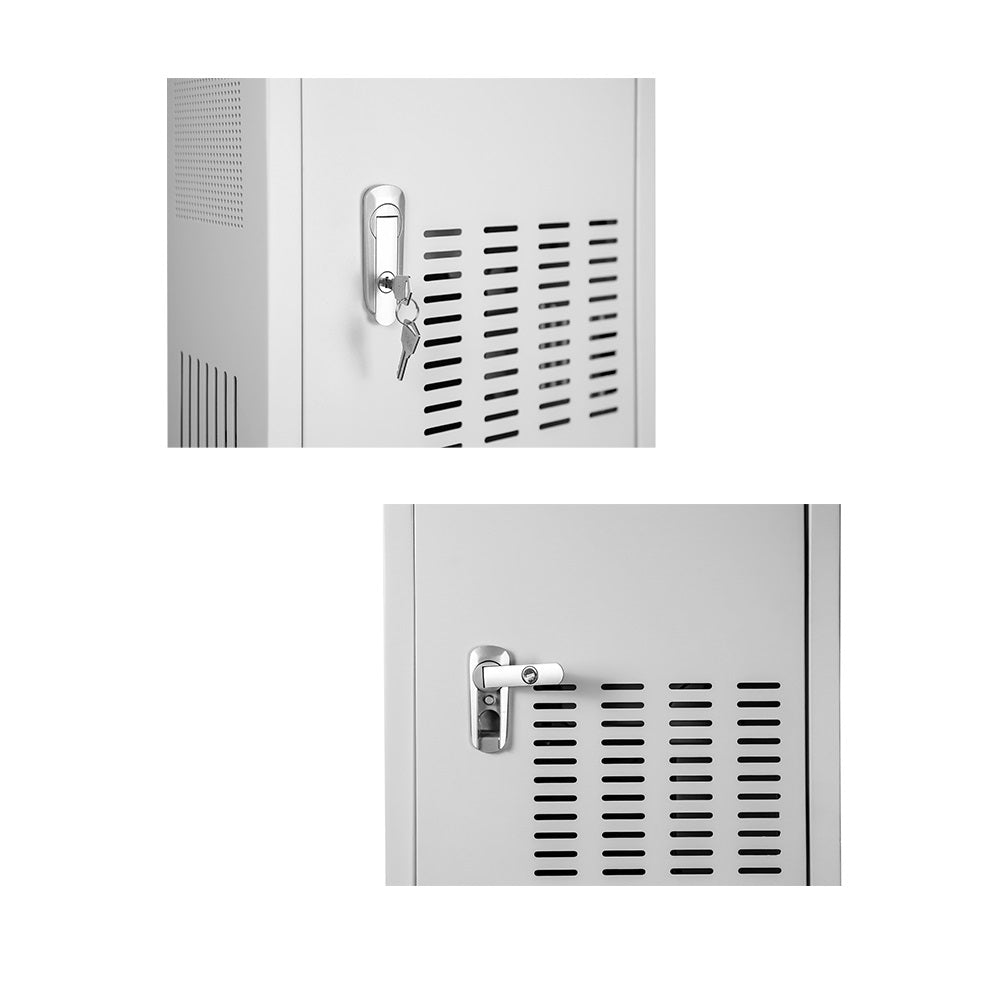 RCM-101T Photo Booth - Portable White Metal Photobooth Stand with 10.1Inches Screen